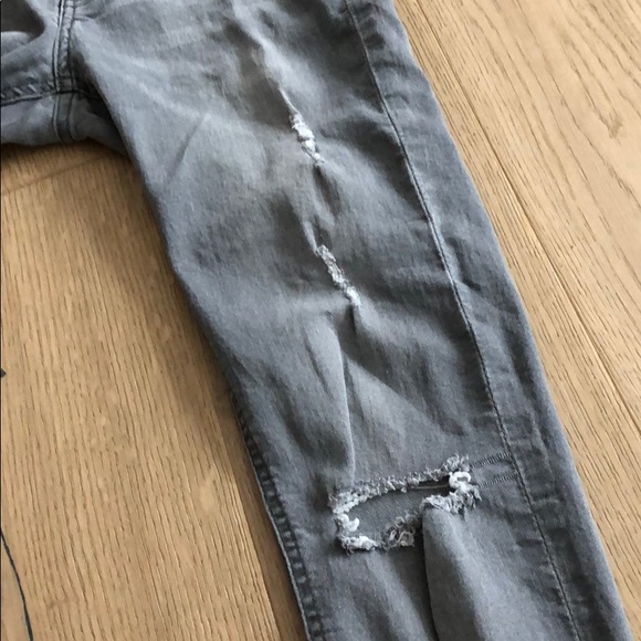 Grey Ripped Jeans - Picture 2 of 3